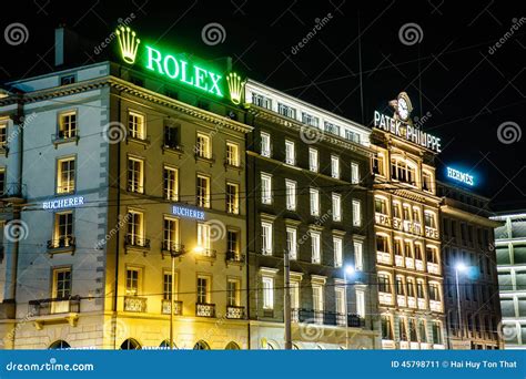 Rolex shop in Geneva